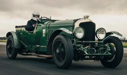 Bentley recria clássico Speed Six, vencedor das 24h de LeMans em 1930; veja