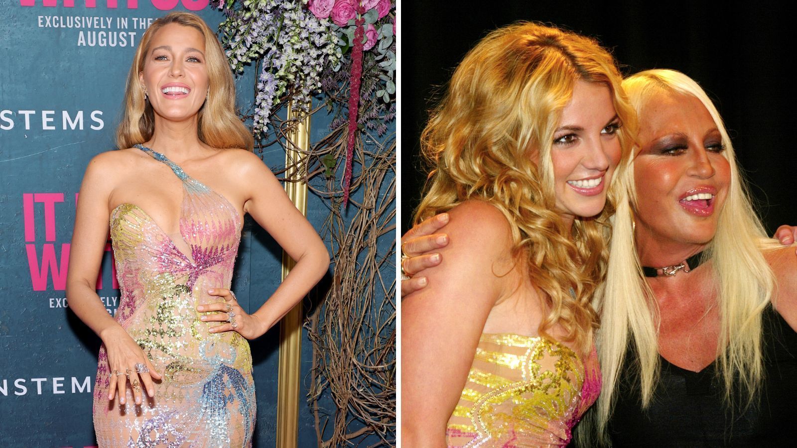 Blake Lively, Britney Spears e Donatella Versace