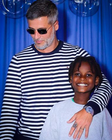 Bless é o segundo filho de Bruno Gagliasso e Giovanna Ewbank. • Instagram/Bruno Gagliasso