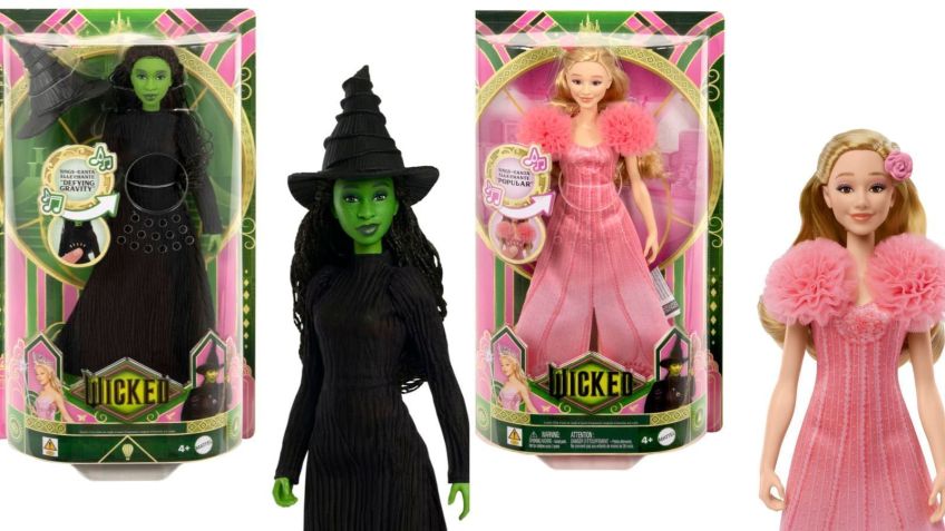 Versões musicais de Elphaba e Glinda / Reprodução/Mattel