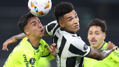 Lance de Botafogo 2 x 1 Palmeiras pela Libertadores