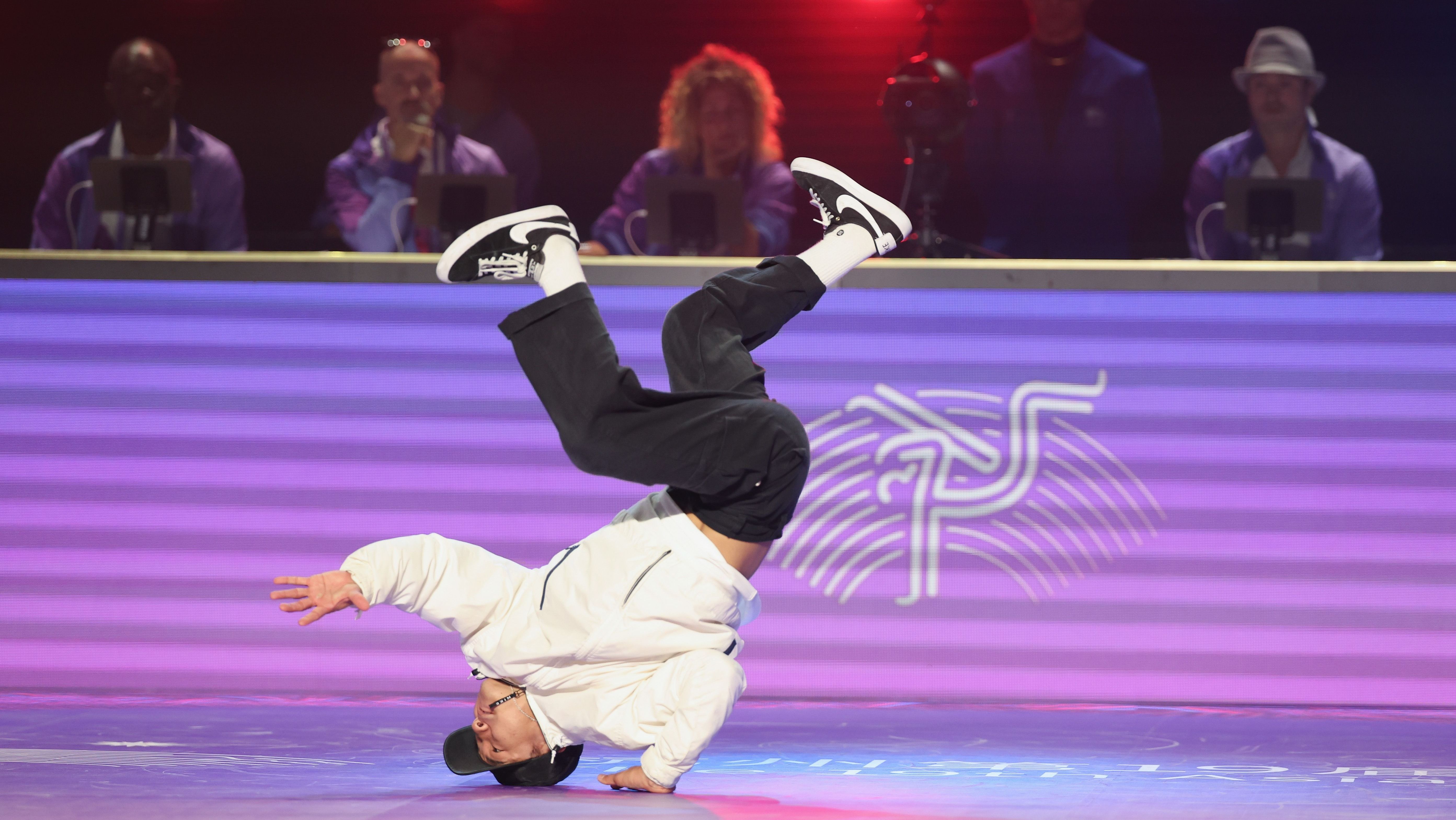 B-boy Shigekix (Shigeyuki Nakarai), representante do Japão na Olimpíada de Paris