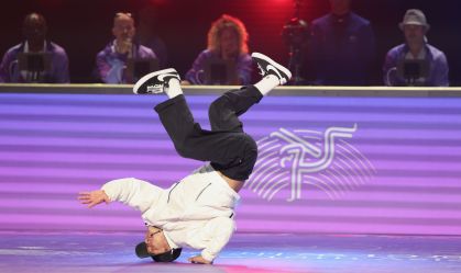 B-boy Shigekix (Shigeyuki Nakarai), representante do Japão na Olimpíada de Paris