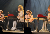 "Die With a Smile": Gaga faz aparição surpresa e canta ao vivo com Bruno Mars; assista