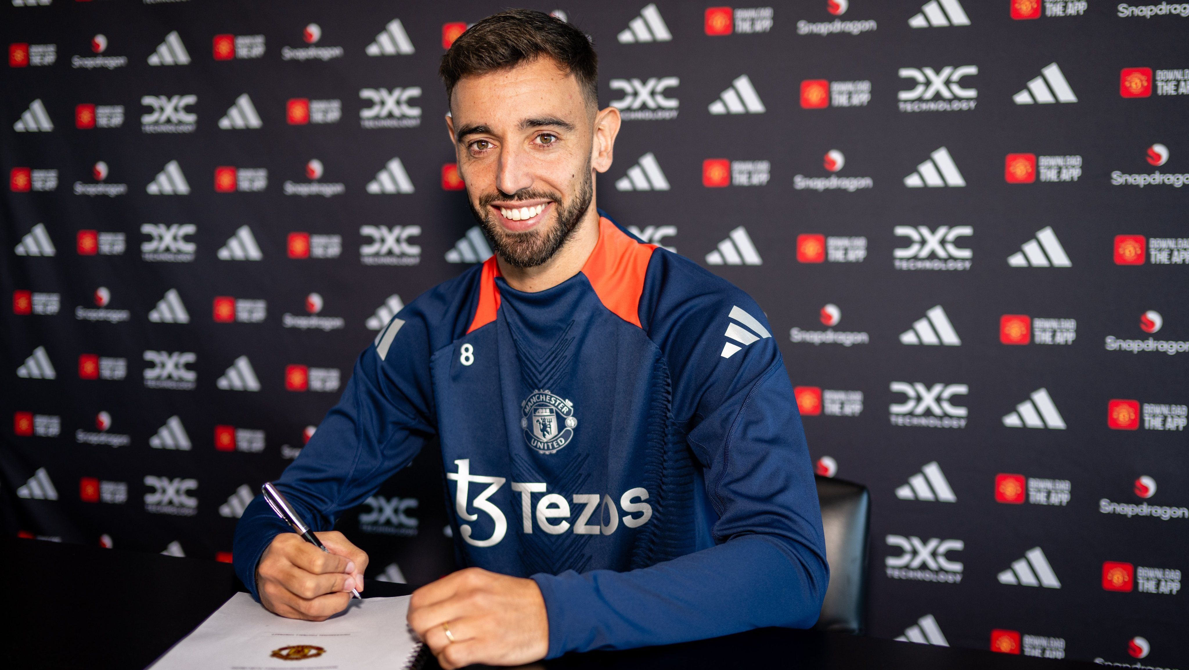 Bruno Fernandes, meio-campista português do Manchester United