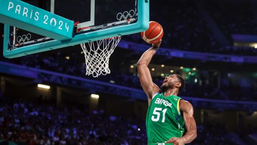 Bruno Caboclo foi um dos destaques do Brasil na Olimpíada