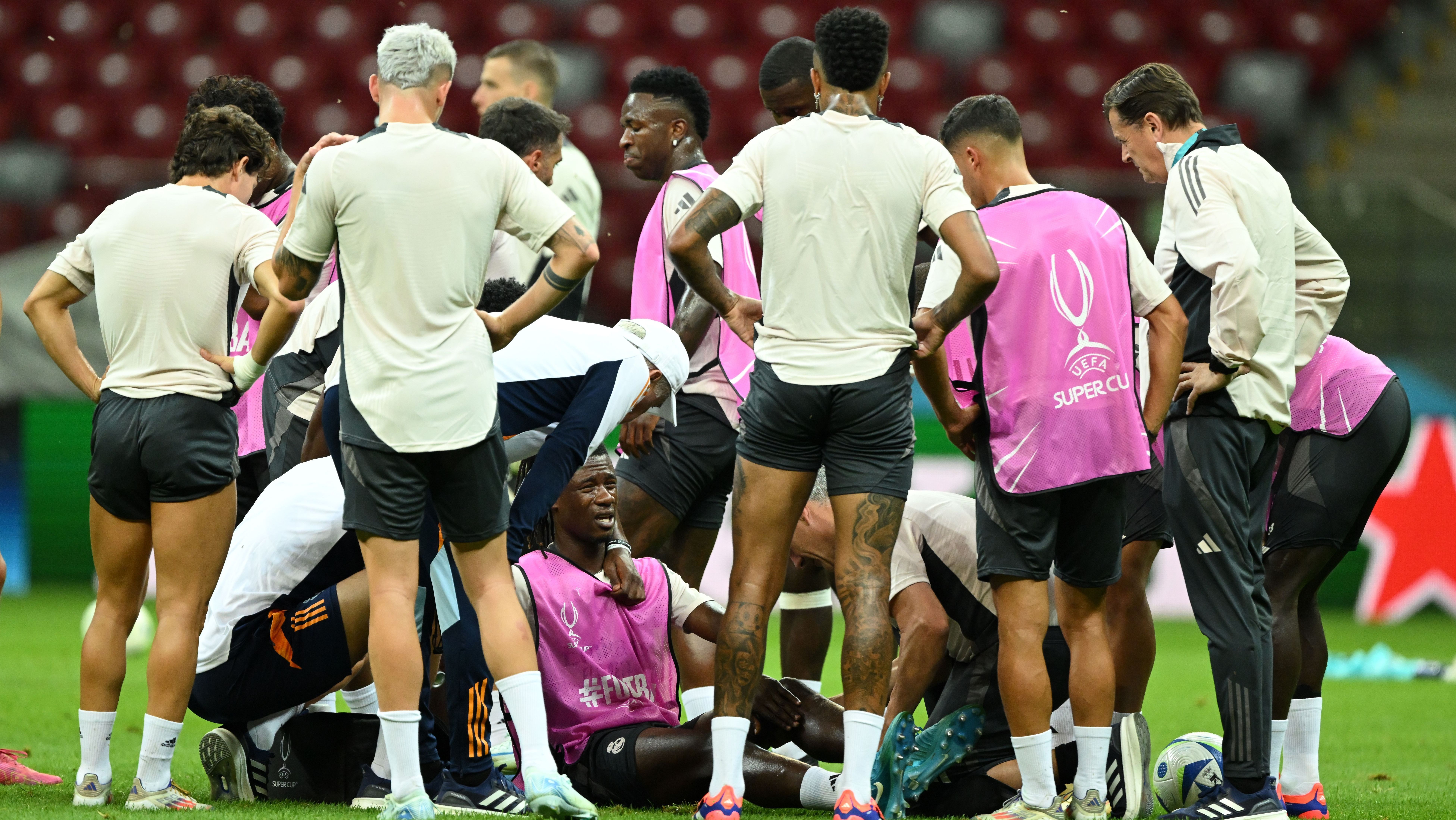 Camavinga sofreu lesão em treino do Real Madrid