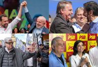 Candidatos em SP vão estrear no horário eleitoral apostando em Lula, Bolsonaro e histórico de vida