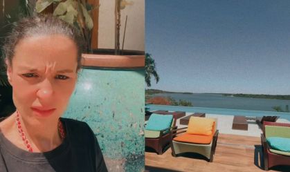 Cantora Maiara gravou vídeos nas redes mostrando a casa do empresário Fernando Mocó