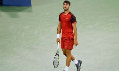 Carlos Alcaraz no Masters de Cincinnati