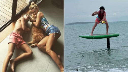 Carolina Dieckmann celebra 17 anos de seu filho José Worcman