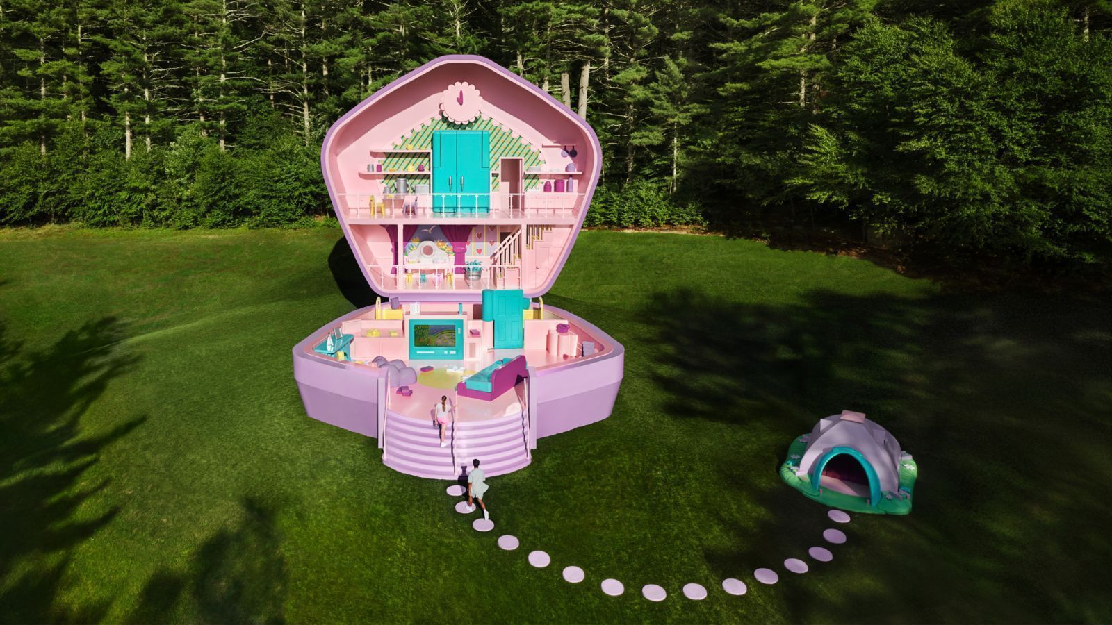 Polly Pocket ganha casa em tamanho real