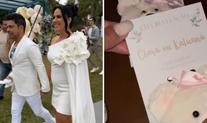 Veja possíveis nomes para o bebê de Zezé Di Camargo e Graciele