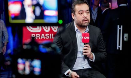 Claudio Castro​, governador do Rio de Janeiro, durante CNN Talks​