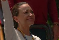 María Corina se diz “chocada” após ganhar Prêmio Nobel da Paz