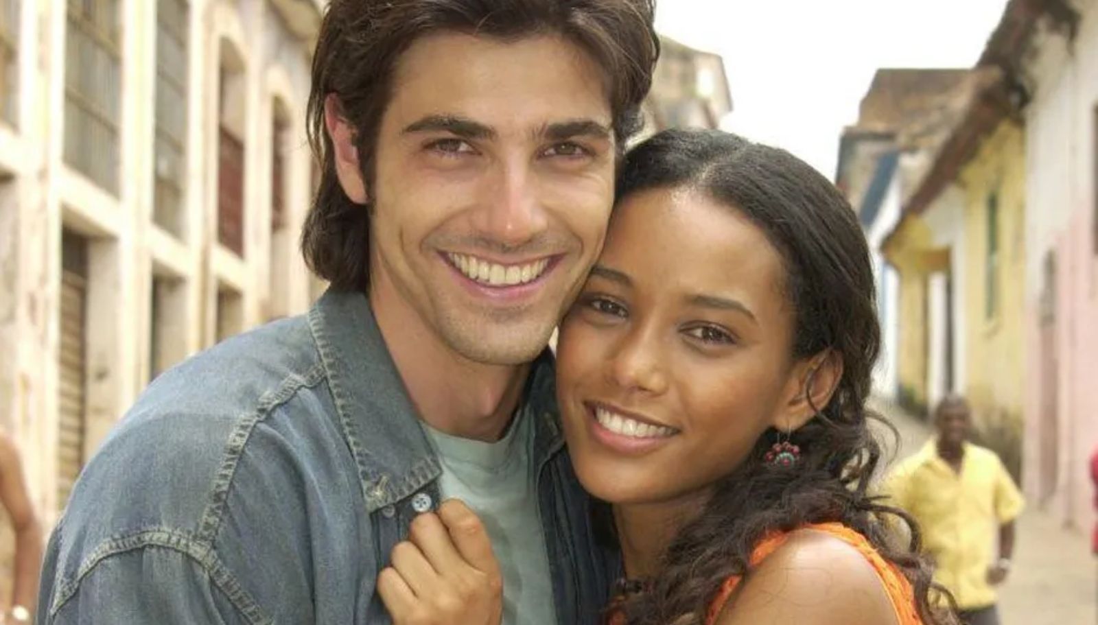 Paco (Reynaldo Gianecchini) e Preta (Tais Arújo) / Gianne Carvalho/Globo