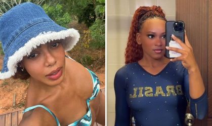 Internautas resgata vídeo antigo em suposta polêmica entre Dandara Mariana e Rebeca Andrade