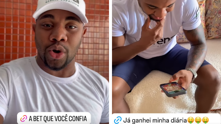 Davi Brito faz publicidade para casa de apostas após perder contrato com a Globo / Instagram/ Davi Brito