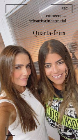 Deborah Secco se encontra com Raquel Pacheco, que inspirou o filme "Bruna Surfistinha" / Instagram/Deborah Secco