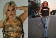 Duda Beat radicaliza no visual e surge com o cabelo colorido: 