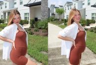Grávida de uma menina, Duda Reis exibe barriga em Orlando; veja fotos