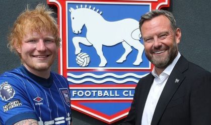Ed Sheeran comprou parte do Ipswich Town, da Inglaterra