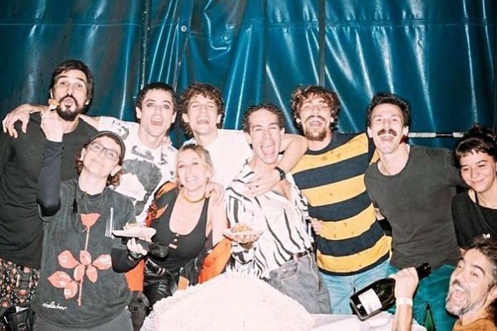 Elenco de "Homem com H" comemora o fim das gravações • Instagram/Bruno Montaleone