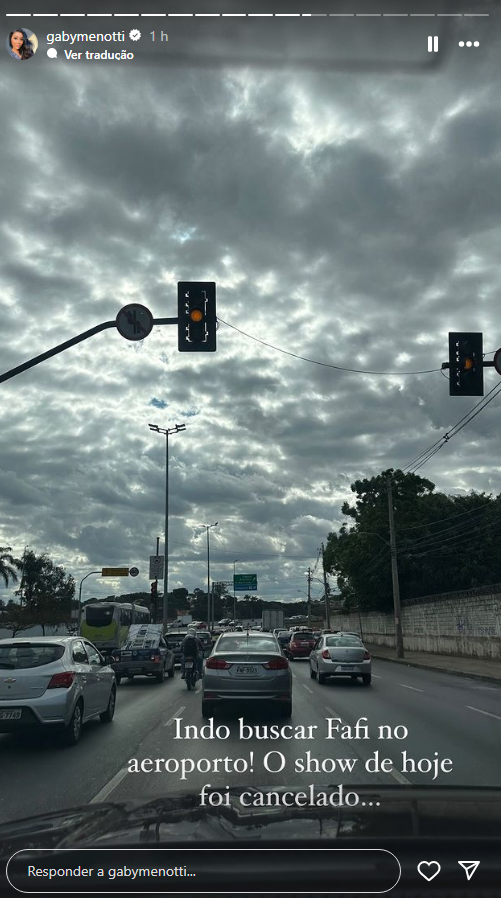 Esposa de Fabiano esclarece acidente / Instagram/ Gabriela Menotti