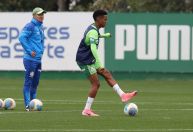 Estêvão inicia transição e pode reforçar Palmeiras; Mayke e Felipe Anderson não treinam