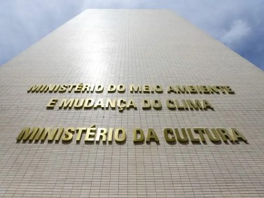 Fachada do Ministério da Cultura e do Ministério do Meio Ambiente