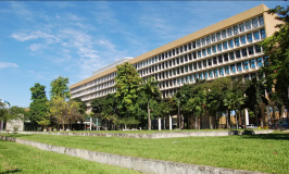 Fachada do prédio da Universidade Federal do Rio de Janeiro