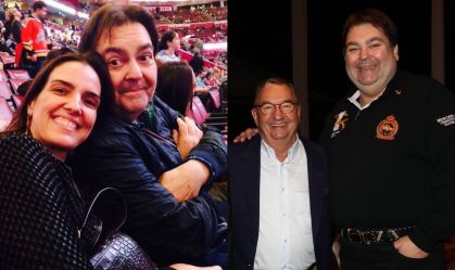 Luciana Cardoso resgatou foto de Faustão com o músico, que morreu aos 86 anos