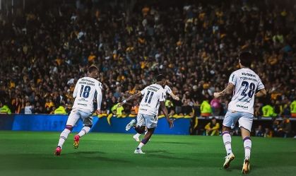 Marinho fez o gol do Fortaleza no empate contra o Rosario Central