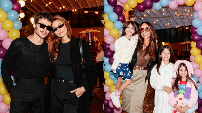 Sasha e seu marido, João Lucas, compareceram ao evento, além de Sabrina Sato e sua filha, Zoe / Van Campos/AgNews