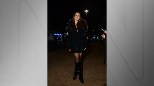 Rafa Kalimann, apresentadora do Circuito Sertanejo, foi no segundo dia da Festa do Peão de Barretos