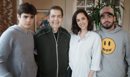 Filhos homenageiam Faustão em Dia dos Pais; apresentador segue internado