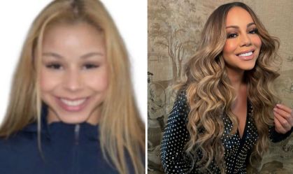 A ginástica brasileira Flávia Saraiva foi comparada com a cantora Mariah Carey