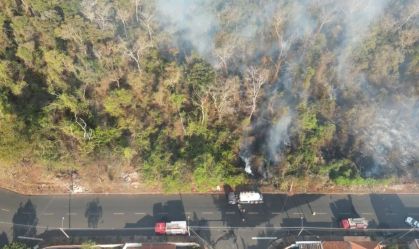 Sete cidades de São Paulo registram focos de incêndio nesta segunda-feira (2)