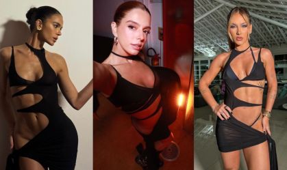 Giovanna Lancellotti repete look usado por Bruna Marquezine e Virginia; veja