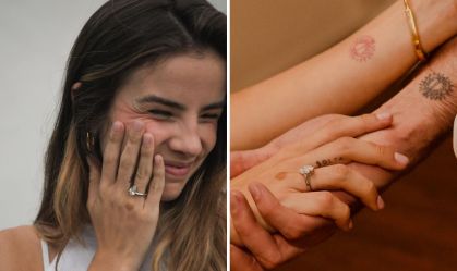 Giulia e Conor Kennedy ficam noivos com anel Tiffany & Co