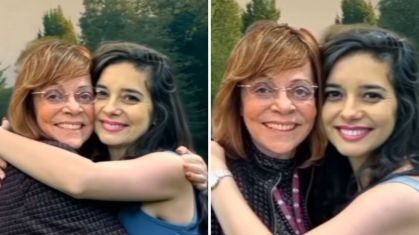 Artista faz vídeo, com uso de IA, em que Gloria Perez abraça Daniella