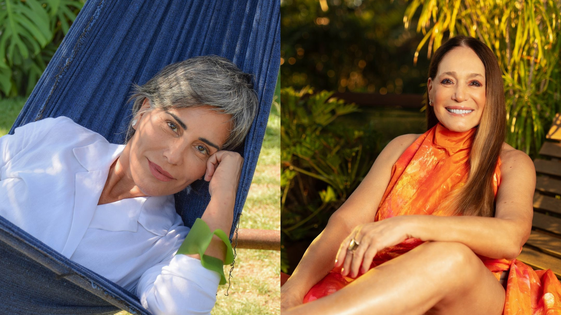 Gloria Pires e Susana Vieira fazem aniversário no mesmo dia