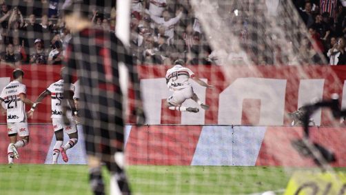 Calleri marcou o gol da vitória do São Paulo contra o Flamengo