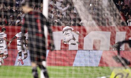 Calleri marcou o gol da vitória do São Paulo contra o Flamengo