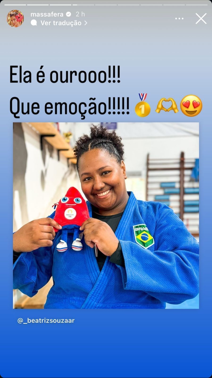 Grazi Massafera também celebrou a vitória do Brasil nesta sexta (2) / Instagram/Grazi Massafera