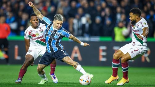 Grêmio venceu o Fluminense por 2 a 1 no Couto Pereira