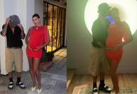Justin Bieber posa com Hailey na reta final da gravidez; veja