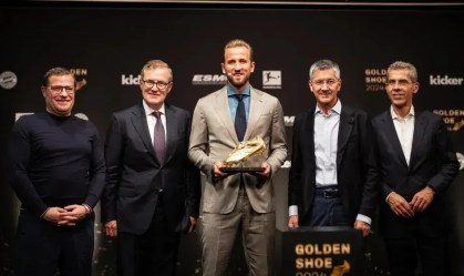 Harry Kane recebeu Chuteira de Ouro como maior artilheiro da Europa