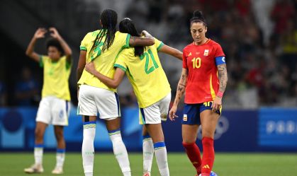 Jenni Hermoso detonou a atuação do Brasil, que eliminou a Espanha na semifinal da Olimpíada