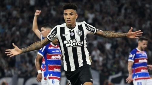 Igor Jesus fez o gol que deu a liderança do Brasileirão ao Botafogo